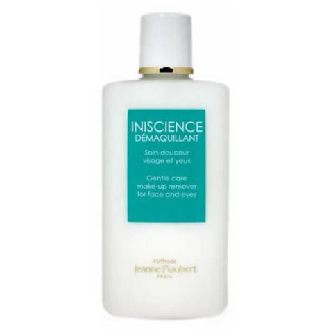 Jeanne Piaubert Iniscience Gentle Care Make Up Remover for face and eyes, 200ml bottle featuring soft, gentle cleansing formula.