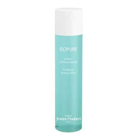 Jeanne Piaubert Isopure Purifying Toning Lotion 200ml bottle, clear liquid with label, on a clean background.