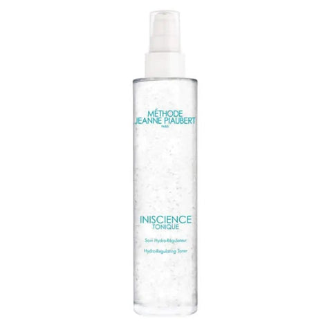 Jeanne Piaubert Méthode Iniscience Hidro-Regulating Toner 150ml bottle, clear liquid in a sleek skincare container.