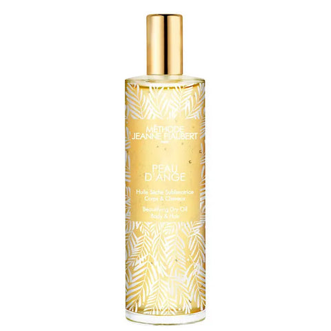 Jeanne Piaubert Peau D'Ange dry oil for body and hair in 100ml bottle, luxurious skincare product from Jag Couture London New York