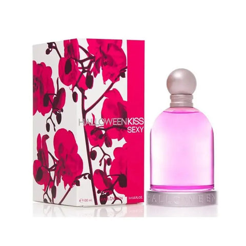 Jesus Del Pozo Halloween Kiss Sexy Eau De Toilette spray 100ml with elegant perfume bottle and stylish packaging.