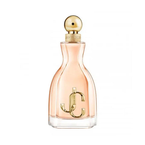 Jimmy Choo I Want Choo Eau De Perfume Spray 60ml, elegant perfume bottle from Jimmy Choo, displayed in a sleek design.