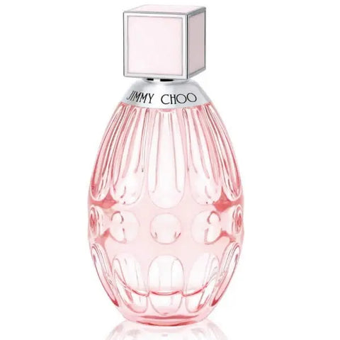 Jimmy Choo L'Eau Eau De Toilette spray 40ml, elegant perfume bottle with sleek design, showcased on a neutral background.