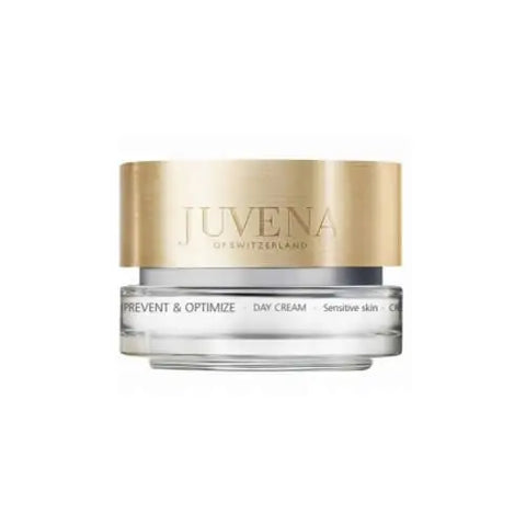 Juvena Juvedical day cream for sensitive skin in 50 ml jar, designed to soothe and hydrate delicate skin.