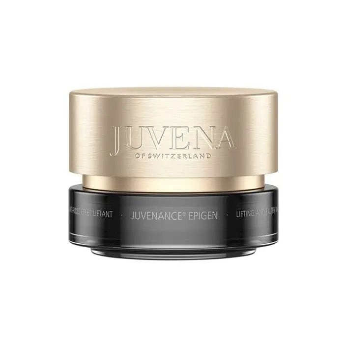 Juvena Juvenance Epigen Night Cream by Jag Couture London-New York, 50ml jar with creamy texture and elegant packaging.