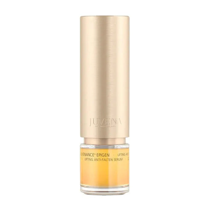 Juvena Juvenance Epigen Serum in a 30ml bottle, featuring sleek packaging from Jag Couture London New York for youthful skin.