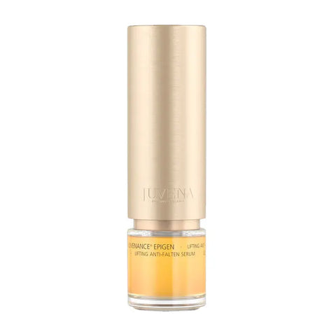 Juvena Juvenance Epigen Serum 30ml from Jag Couture London-New York, featuring a sleek glass bottle with a pump dispenser.