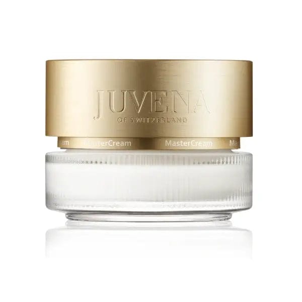 Jag Couture London New York Juvena Mastercream 75ml jar with smooth cream texture and elegant packaging.