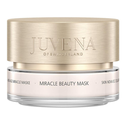 Juvena Miracle Beauty Mask in 75ml jar, featuring luxurious skincare packaging from Jag Couture London New York.