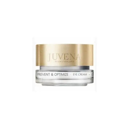 Jag Couture London eye cream for sensitive skin in 15ml jar, featuring Juvena Prevent and Optimize Eye Cream for eye area care.