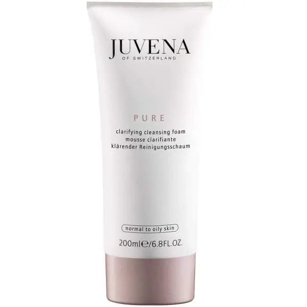 Jag Couture London New York Juvena Pure Clarifying Cleansing Foam 200ml, gentle facial cleanser with foaming texture.