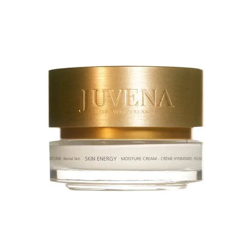 Jag Couture London New York Juvena Skin Energy Moisture Cream 50ml jar showing the skincare product and packaging.