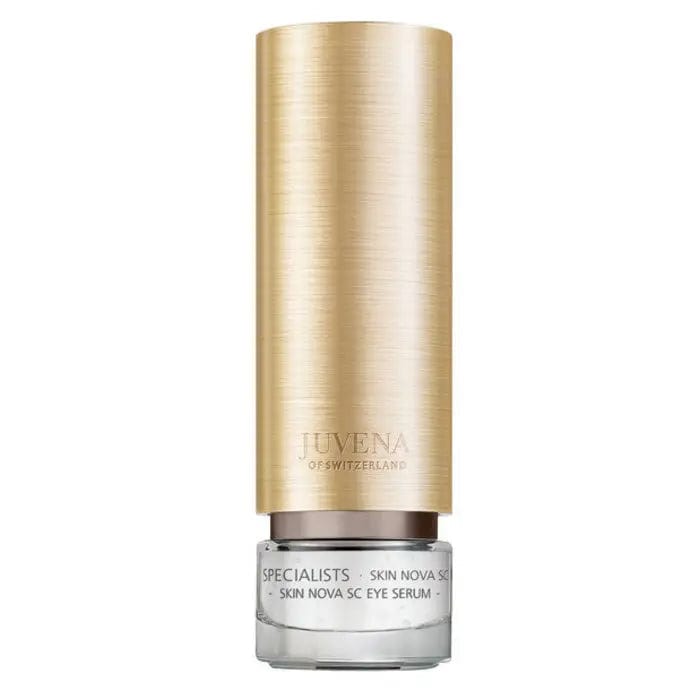 Juvena Skin Nova SC Serum 30ml from Jag Couture London, clear glass bottle with dropper for skincare treatment.
