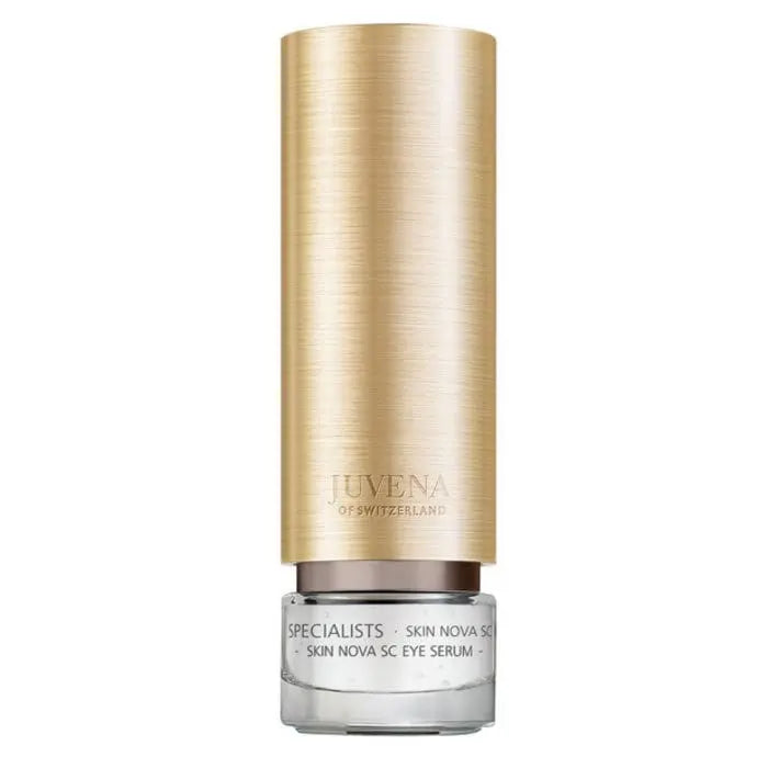 Juvena Skin Nova SC Serum 30ml from Jag Couture London - New York, clear glass bottle with dropper applicator for skincare.