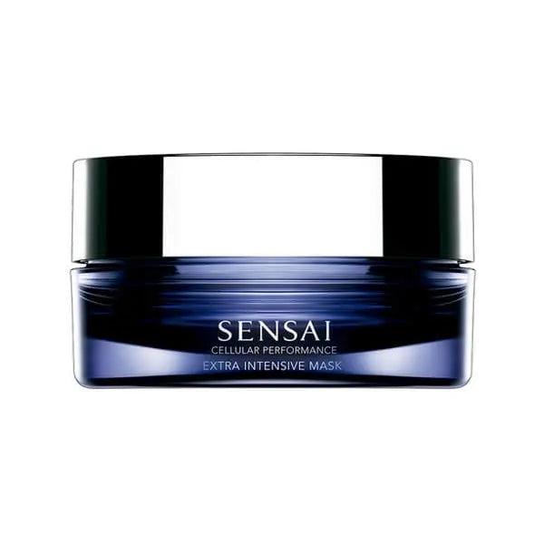 Kanebo Sensai Cellular Performance Extra Intensive Mask 75ml, creamy facial mask in a jar with elegant packaging.