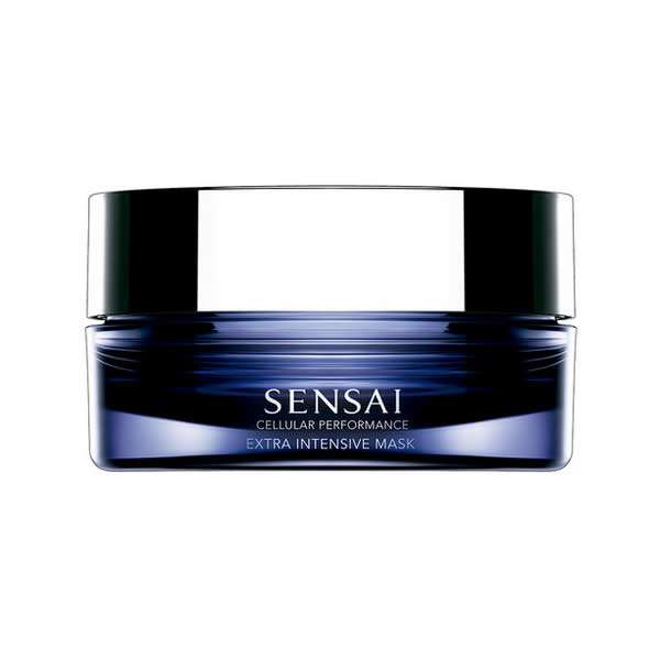 Kanebo Sensai Cellular Performance Extra Intensive Mask in 75ml jar, displayed with sleek packaging and product label.