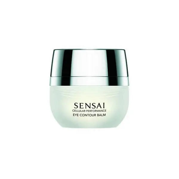 Kanebo Sensai Cellular Performance Eye Contour Balm in 15ml jar, shown with sleek packaging and elegant design.