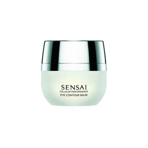 Kanebo Sensai Cellular Performance Eye Contour Balm in 15ml jar, shown with sleek packaging and elegant design.