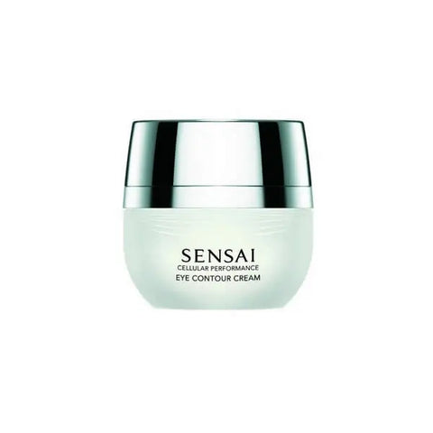 Kanebo Sensai Cellular Performance Eye Contour Cream in 15ml jar, shown with sleek packaging and elegant design.