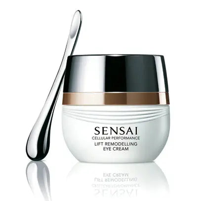 Kanebo Sensai Cellular Performance Lift Remodelling Eye Cream in 15ml jar, designed to smooth and lift the delicate eye area.