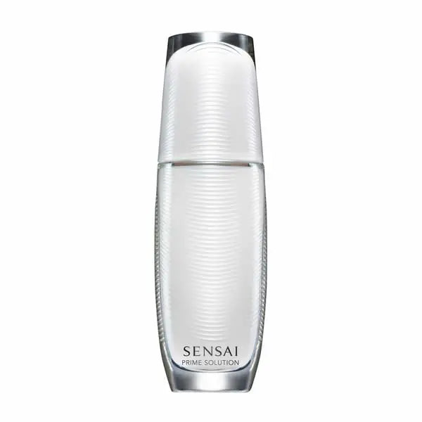 Kanebo Sensai Prime Solution 75ml bottle, a luxurious skincare product with sleek packaging and a clear liquid inside.