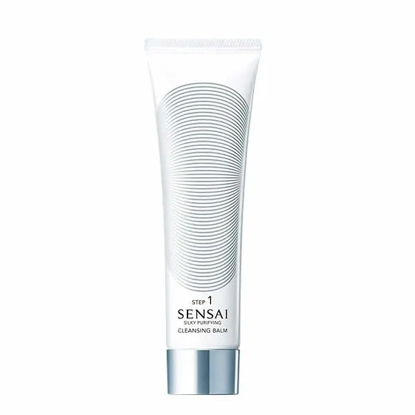 Kanebo Sensai Silky Purifying Cleansing Balm 125ml in a sleek jar, designed for gentle facial cleansing and purifying skin.