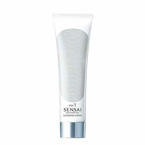 Kanebo Sensai Silky Purifying Cleansing Cream in 125ml jar, shown with elegant packaging and product label.