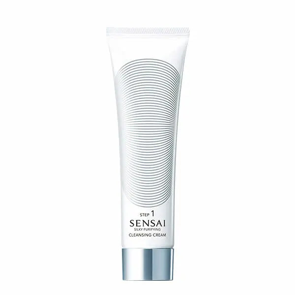 Kanebo Sensai Silky Purifying Cleansing Cream 125ml, creamy facial cleanser with silky texture, suitable for deep cleansing and skin purification.