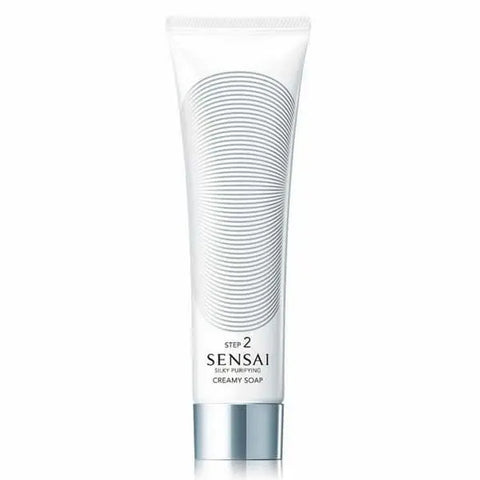 Kanebo Sensai Silky Purifying Creamy Soap 125ml, gentle cleanser in a creamy soap form for smooth, refreshed skin.