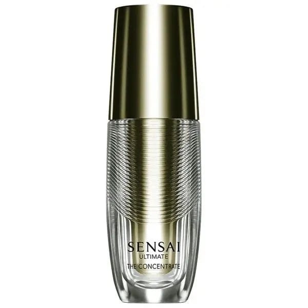 Kanebo Sensai Ultimate The Concentrate 30ml in a sleek bottle, designed for luxurious skincare and anti-aging benefits.