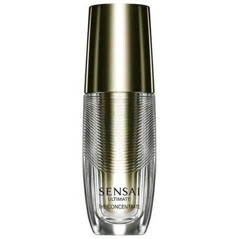 Kanebo Sensai Ultimate The Concentrate 30ml in a sleek bottle, designed for luxurious skincare and anti-aging benefits.
