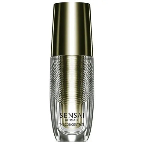 Kanebo Sensai Ultimate The Concentrate 30ml in a sleek bottle, showcasing luxurious skincare by Jag Couture London New York.