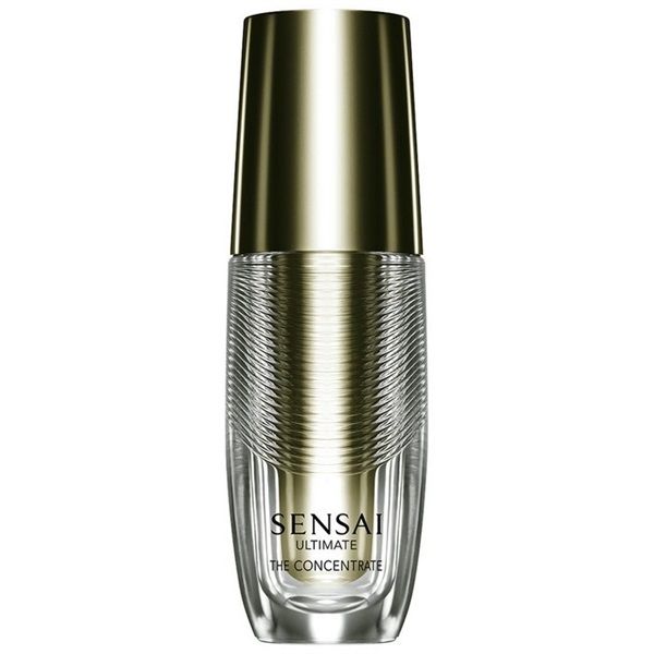 Kanebo Sensai Ultimate The Concentrate 30ml bottle, a luxurious skincare product with elegant packaging from Jag Couture London New York