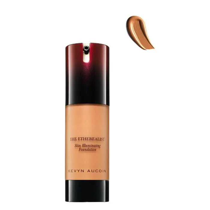 Kevyn Aucoin The Etherealist Skin Illuminating Foundation in Deep EF-13, a luxurious makeup product from Jag Couture London-New York.