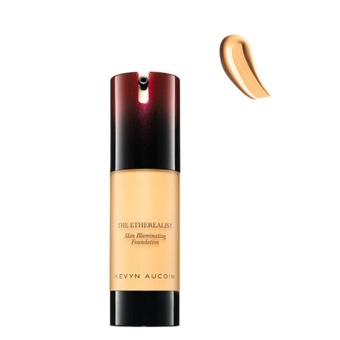 Kevyn Aucoin The Etherealist Skin Illuminating Foundation Light EF 04 by Jag Couture London - New York, creamy liquid foundation in a light shade.