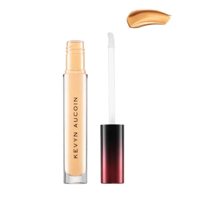 Kevyn Aucoin The Etherealist Super Natural Concealer in Light EC 02, showcasing the sleek packaging and applicator tip.