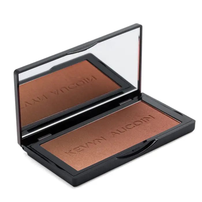 Kevyn Aucoin The Neo-Bronzer in Dusk Medium, a compact bronzer with warm, sun-kissed tones, displayed on a neutral background.
