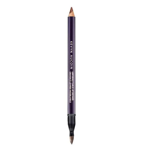 Kevyn Aucoin Unforgettable Lip Definer in Carnal, a close-up of the lip pencil with sharp tip and creamy texture.