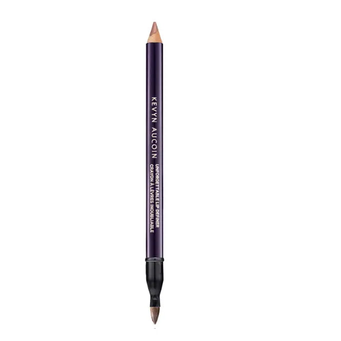 Kevyn Aucoin Unforgettable Lip Definer in Undressed, a close-up of the lip pencil with its sleek packaging and product name visible.