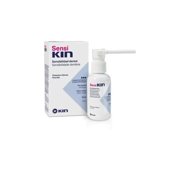 Jag Couture London Kin Sensikin Spray 40ml bottle with sleek packaging and spray nozzle, designed for personal care and freshness.
