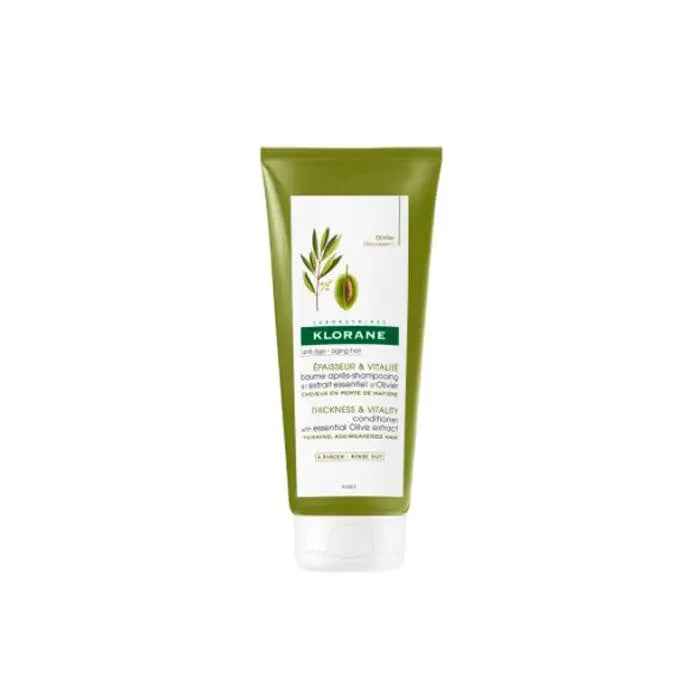 Klorane Conditioner Balm with Olive Essence in 200ml jar, from Jag Couture London - New York, showing the conditioner container.