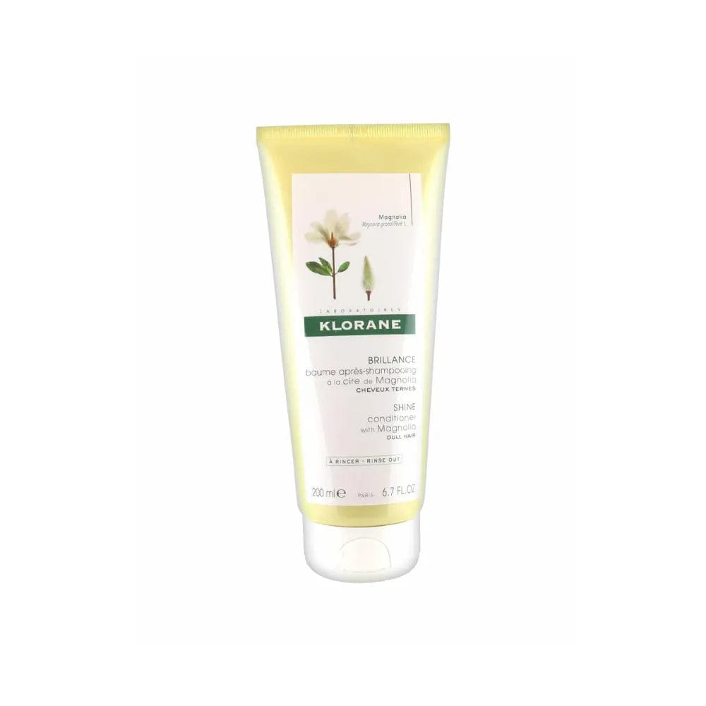 Klorane Magnolia Balm 150ml jar with creamy texture, displayed on a neutral background, showcasing the skincare product.