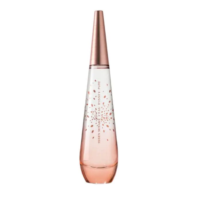 L'Eau D'Issey Pure Petale De Nectar Eau De Toilette spray by Jag Couture London, 50ml bottle with elegant floral design.