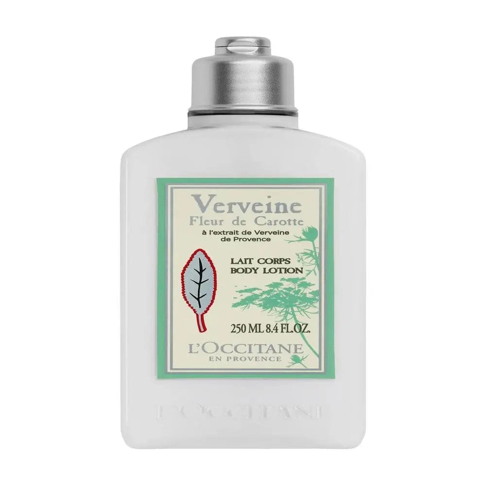 Jag Couture London New York L'Occitane Flor Zanahoria body lotion, 250ml, with vibrant floral and carrot scent.