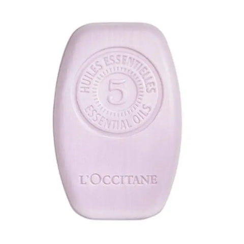 Jag Couture London - New York L'Occitane Gentle & Balance Solid Shampoo 60g bar on a clean surface.