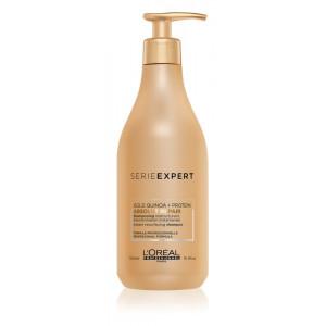 L'Oréal Professionnel Absolut Repair Shampoo 300ml bottle with sleek design, displayed on a neutral background.