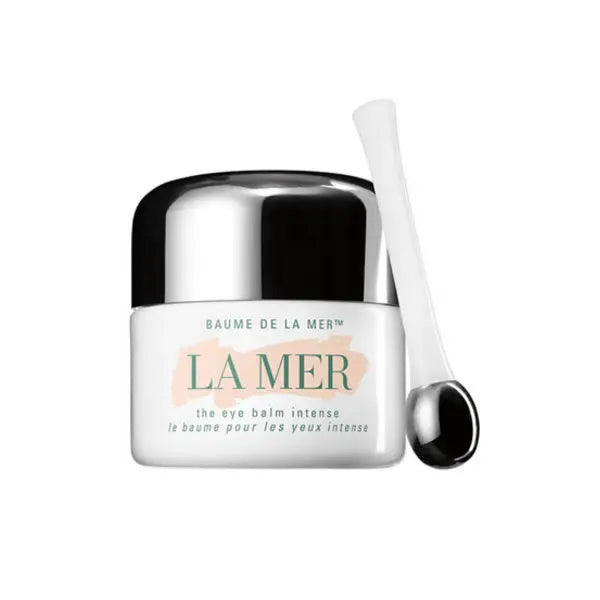 Jag Couture London New York La Mer The Eye Balm Intense 15ml jar showing the luxurious skincare product.