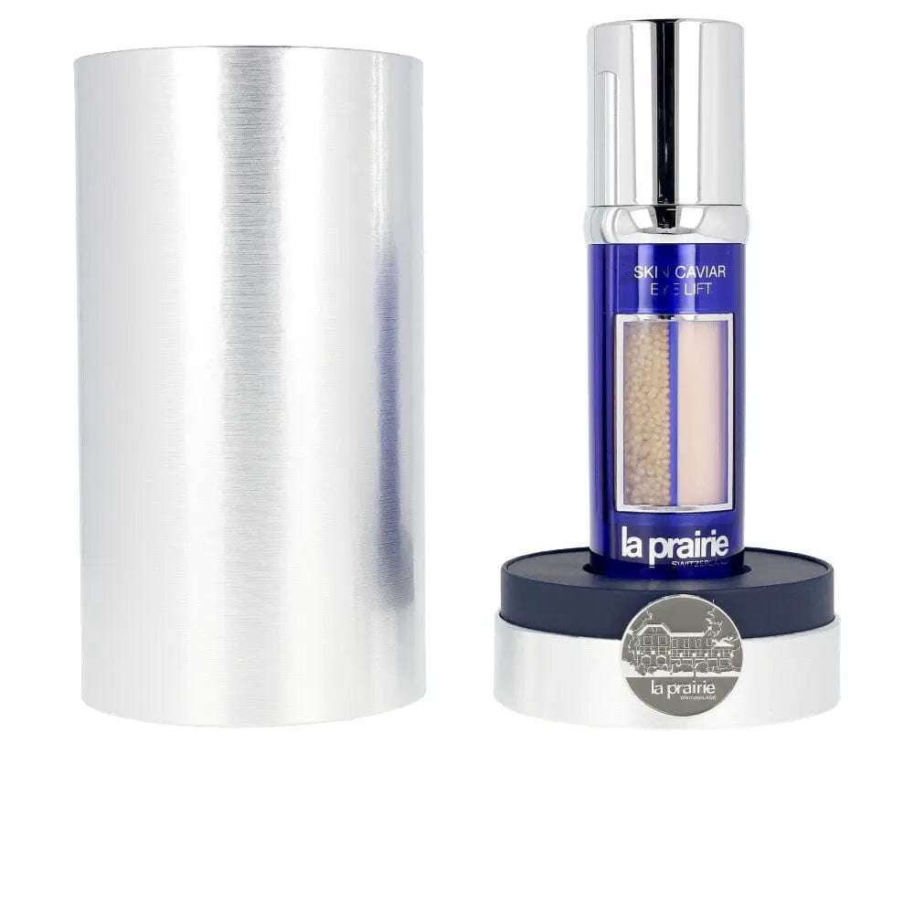 Jag Couture London and New York La Prairie Skin Caviar Eye Lift Cream 20ml in a sleek jar, showcasing luxurious skincare for the eyes.