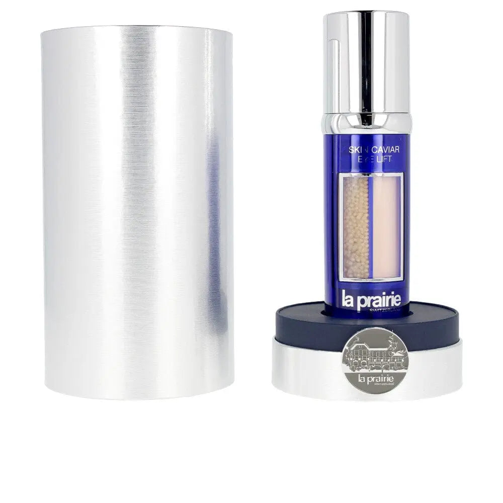 La Prairie Skin Caviar Eye Lift Cream 20ml jar with luxurious gold and black packaging, highlighting its anti-aging eye treatment.