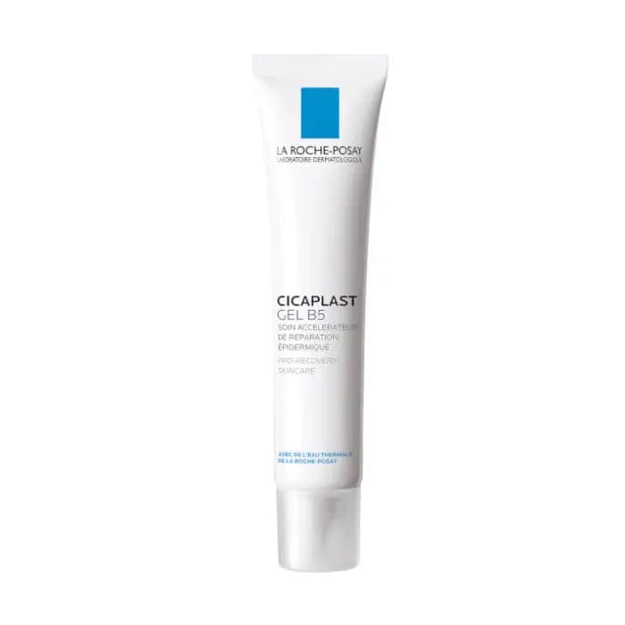 Jag Couture London New York La Roche Posay Cicaplast Gel B5 40ml for soothing skin repair and hydration.